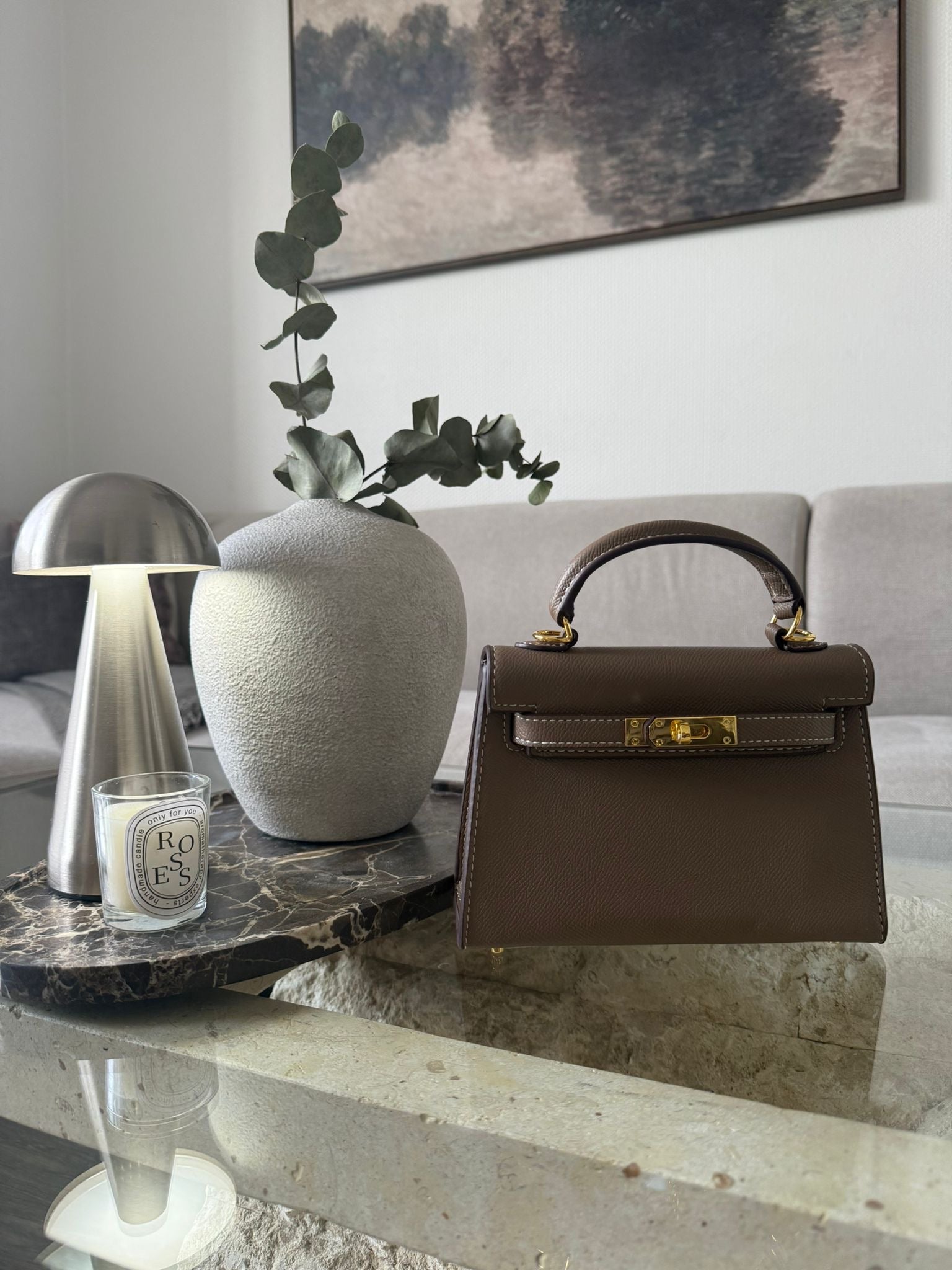 KELIA BAG | Sac avec fermeture métallique