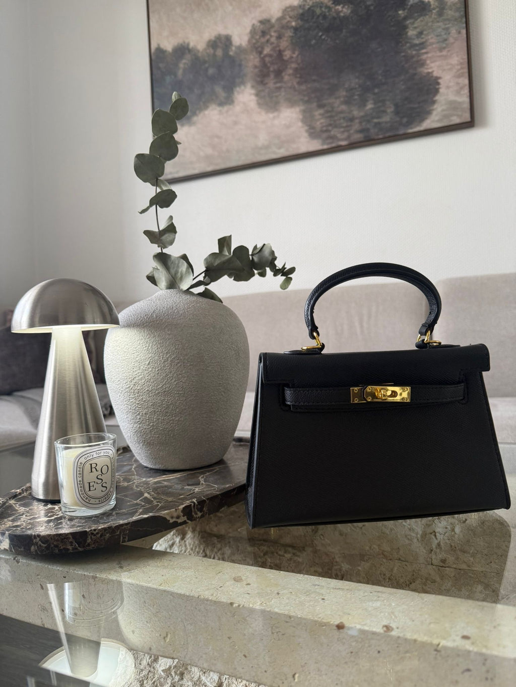 KELIA BAG | Tasche mit Metallverschluss