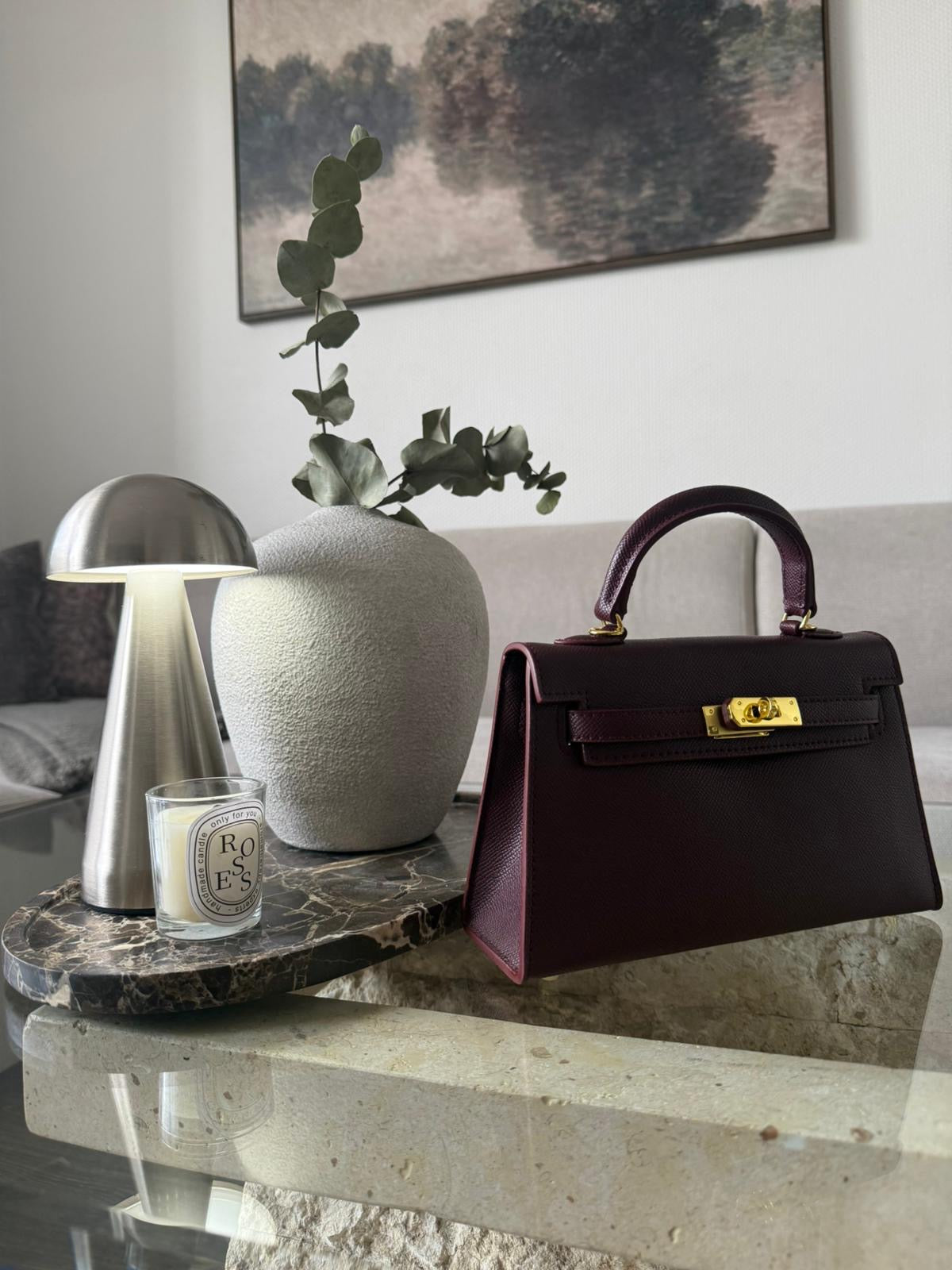 KELIA BAG | Sac avec fermeture métallique