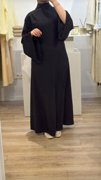 ALMA DRESS | Robe cintré avec col foulard