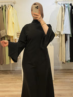 ALMA DRESS | Robe cintré avec col foulard
