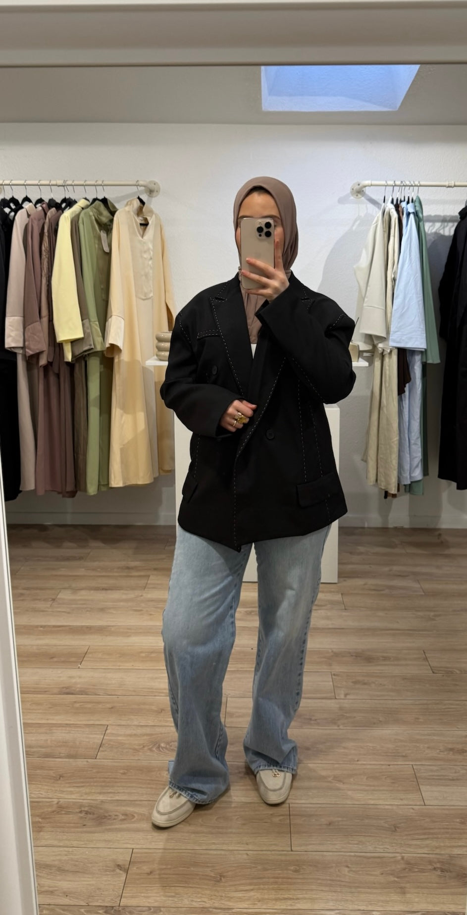 ALAIA BLAZER | Blazer avec coutures surpiquées