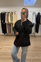 ALAIA BLAZER | Blazer avec coutures surpiquées