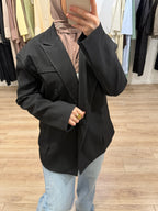 ALAIA BLAZER | Blazer avec coutures surpiquées