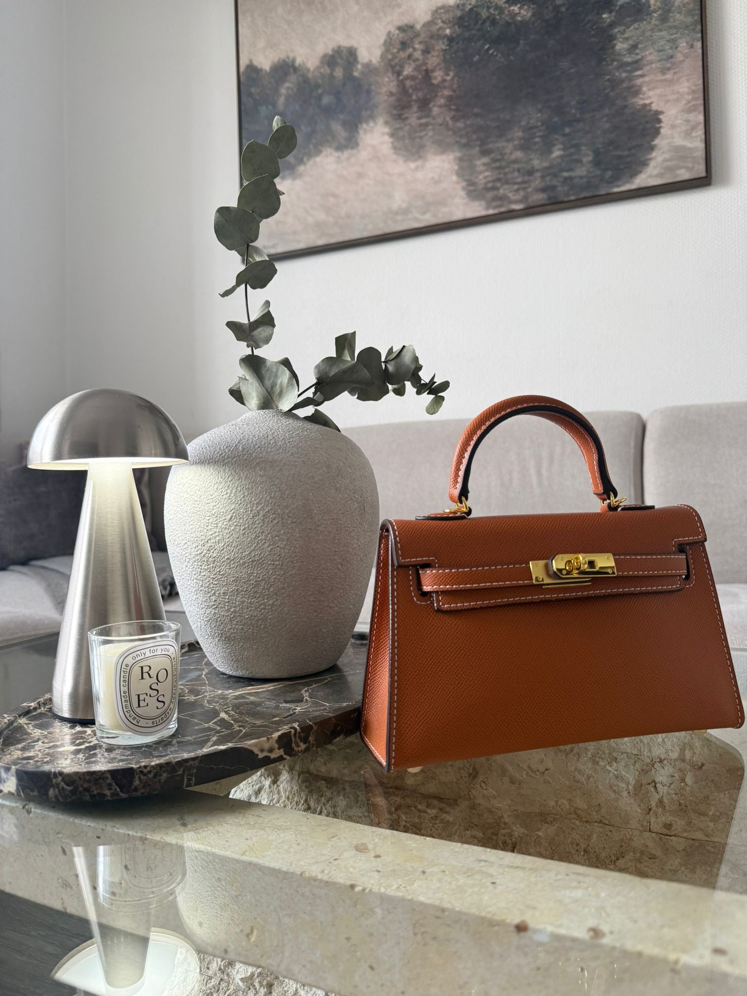 KELIA BAG | Sac avec fermeture métallique
